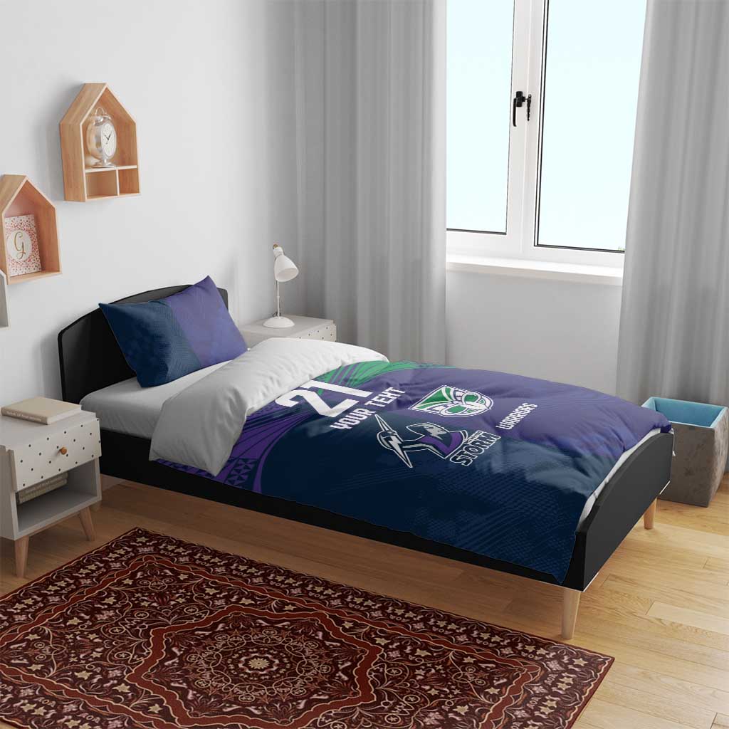 Custom Warriors-Storm Bedding Set Together Sporty Style