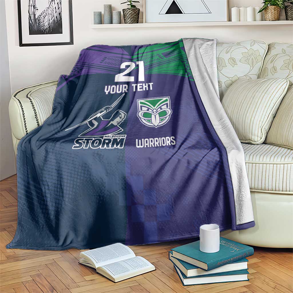Custom Warriors-Storm Blanket Together Sporty Style