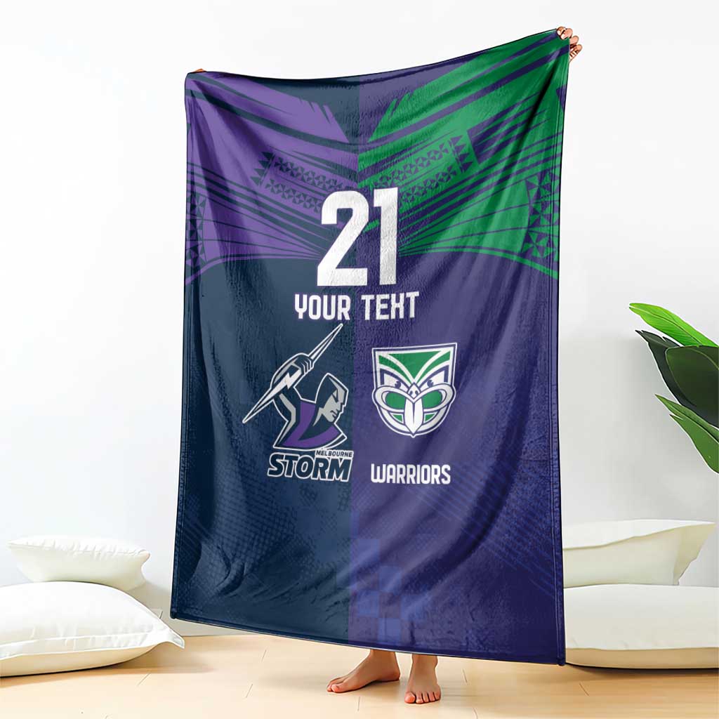 Custom Warriors-Storm Blanket Together Sporty Style