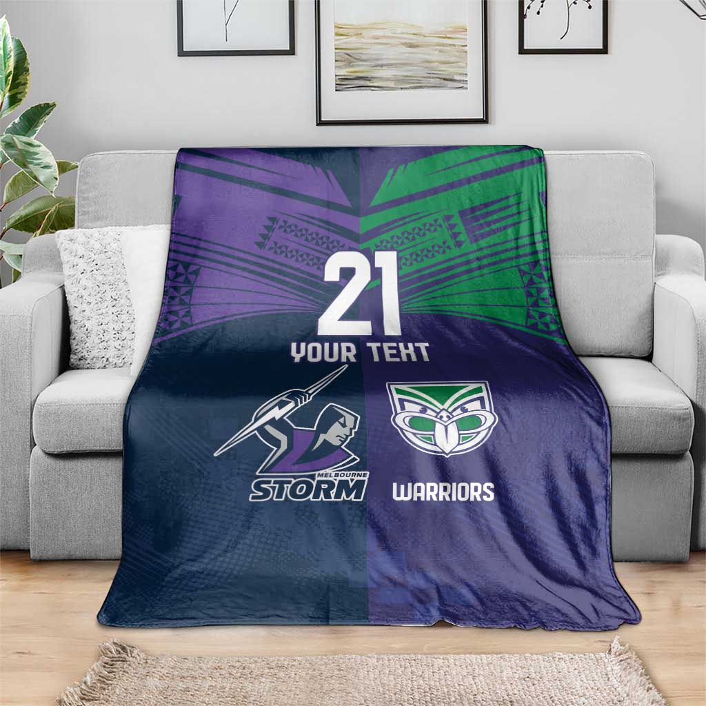 Custom Warriors-Storm Blanket Together Sporty Style