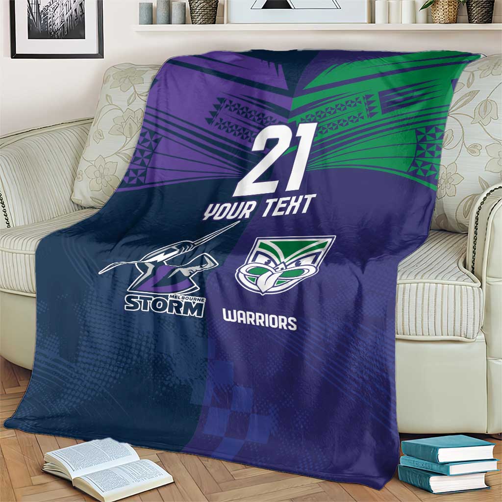 Custom Warriors-Storm Blanket Together Sporty Style