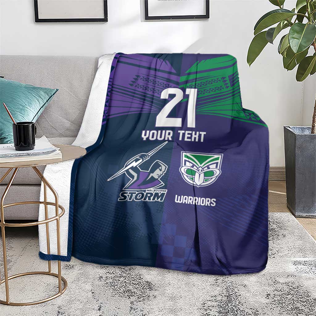 Custom Warriors-Storm Blanket Together Sporty Style
