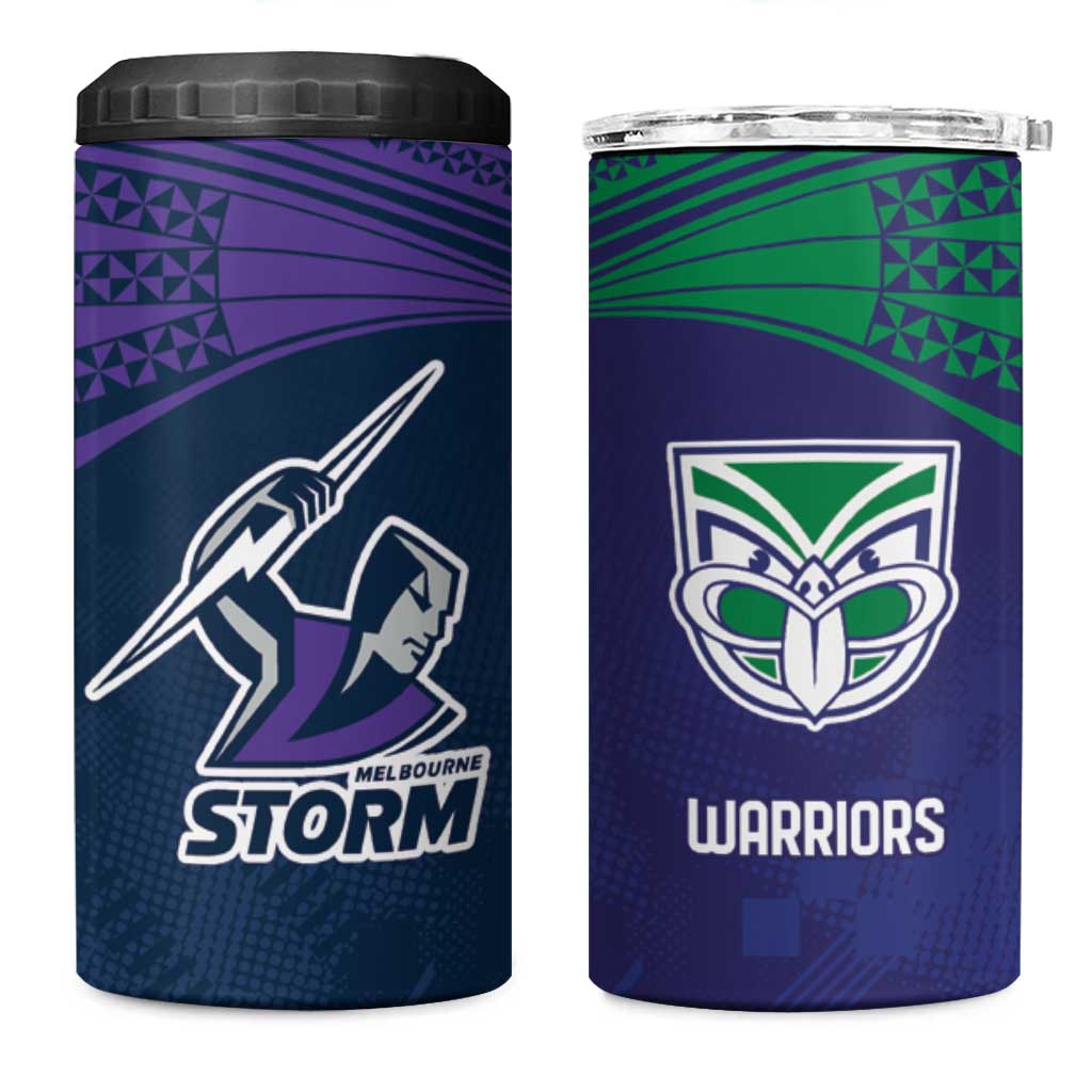 Custom Warriors-Storm 4 in 1 Can Cooler Tumbler Together Sporty Style