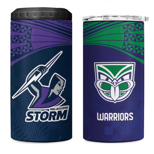Custom Warriors-Storm 4 in 1 Can Cooler Tumbler Together Sporty Style