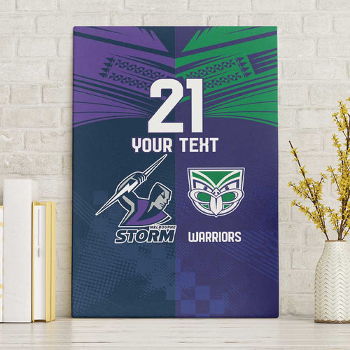 Custom Warriors-Storm Canvas Wall Art Together Sporty Style
