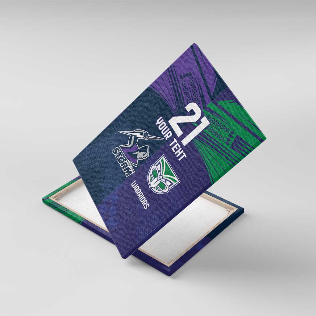 Custom Warriors-Storm Canvas Wall Art Together Sporty Style