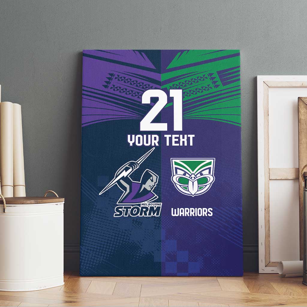 Custom Warriors-Storm Canvas Wall Art Together Sporty Style