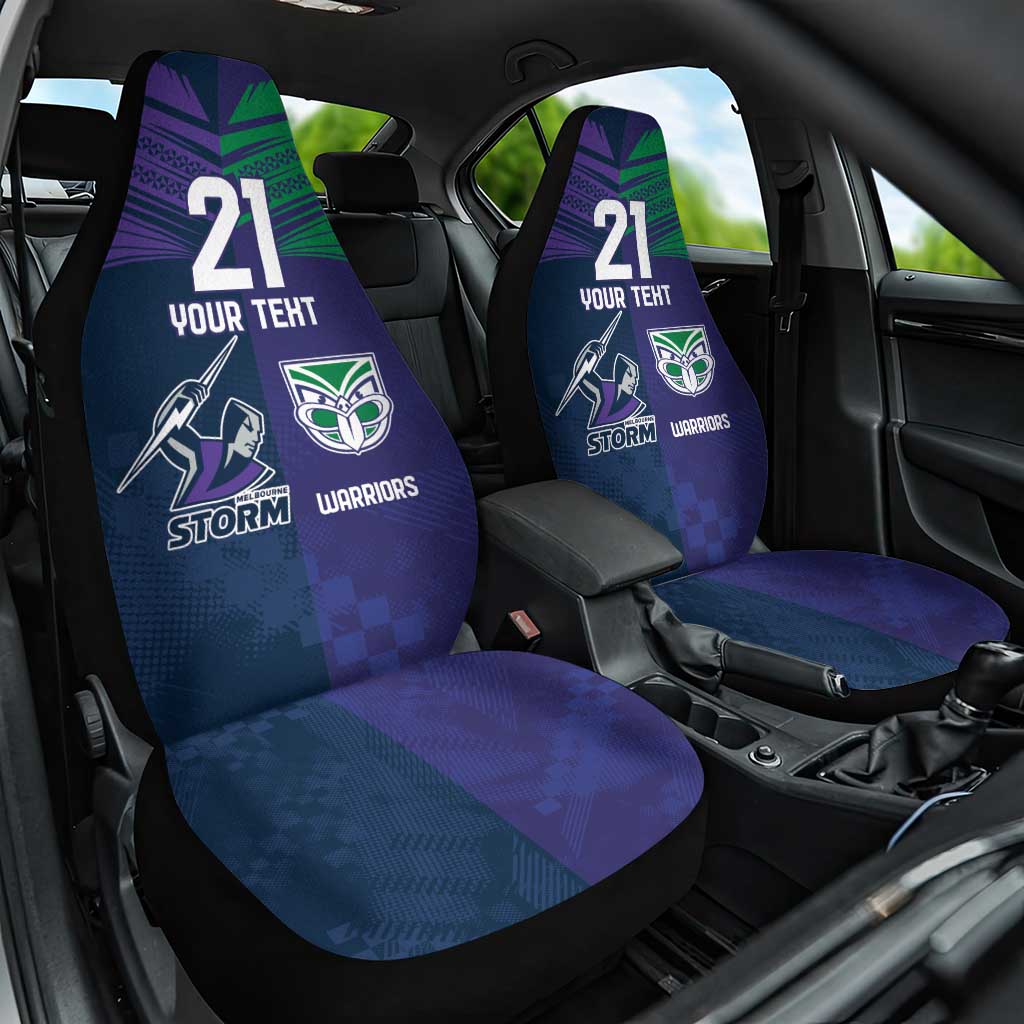 Custom Warriors-Storm Car Seat Cover Together Sporty Style