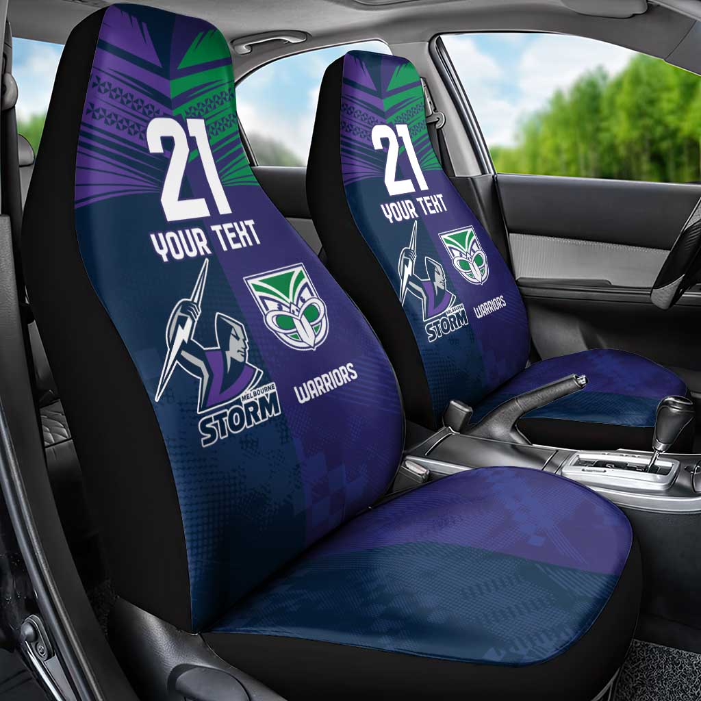 Custom Warriors-Storm Car Seat Cover Together Sporty Style