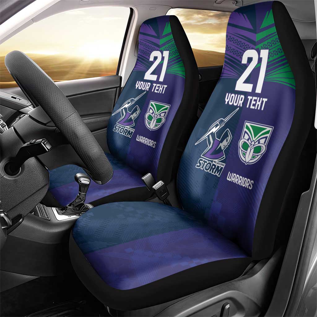 Custom Warriors-Storm Car Seat Cover Together Sporty Style
