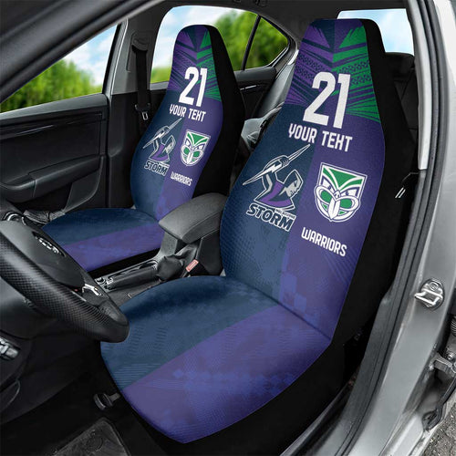 Custom Warriors-Storm Car Seat Cover Together Sporty Style