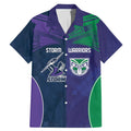 Custom Warriors-Storm Family Matching Mermaid Dress and Hawaiian Shirt Together Sporty Style