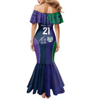 Custom Warriors-Storm Family Matching Mermaid Dress and Hawaiian Shirt Together Sporty Style