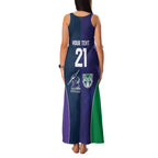 Custom Warriors-Storm Family Matching Tank Maxi Dress and Hawaiian Shirt Together Sporty Style