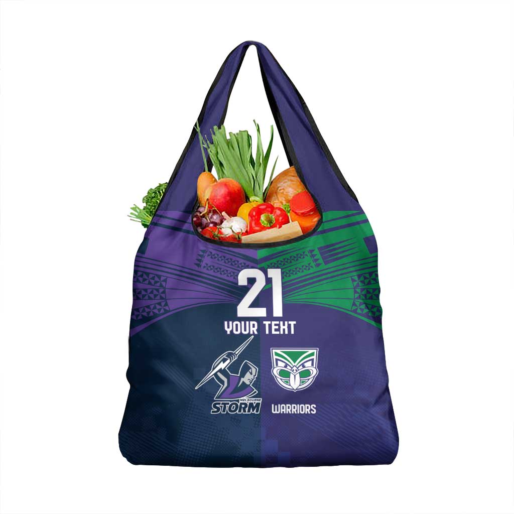 Custom Warriors-Storm Grocery Bag Together Sporty Style