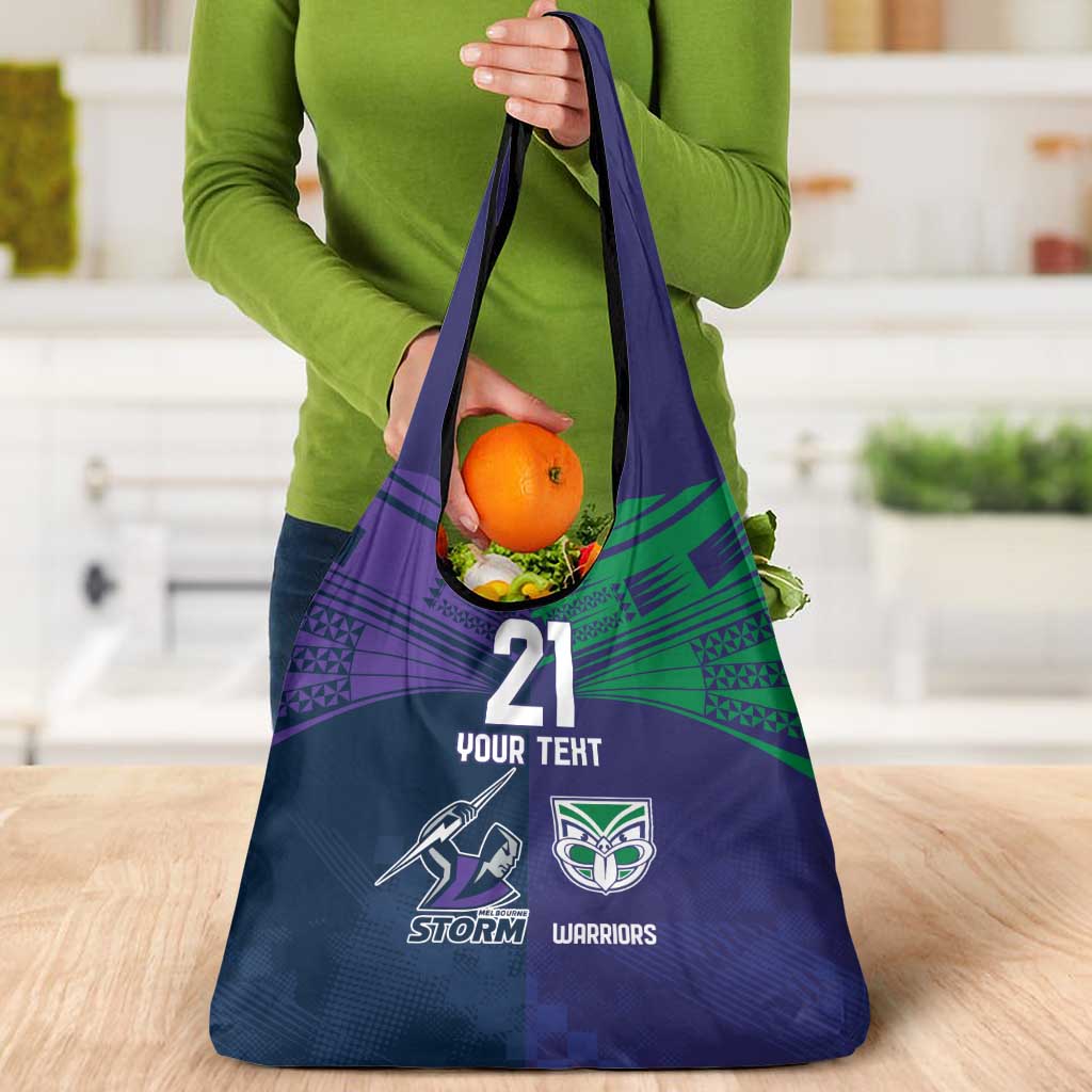 Custom Warriors-Storm Grocery Bag Together Sporty Style