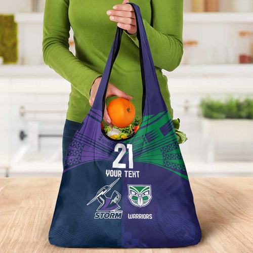 Custom Warriors-Storm Grocery Bag Together Sporty Style