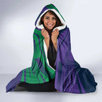 Custom Warriors-Storm Hooded Blanket Together Sporty Style