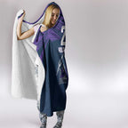 Custom Warriors-Storm Hooded Blanket Together Sporty Style