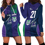 Custom Warriors-Storm Hoodie Dress Together Sporty Style