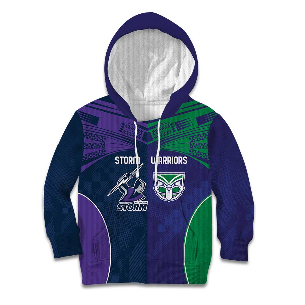 Custom Warriors-Storm Kid Hoodie Together Sporty Style