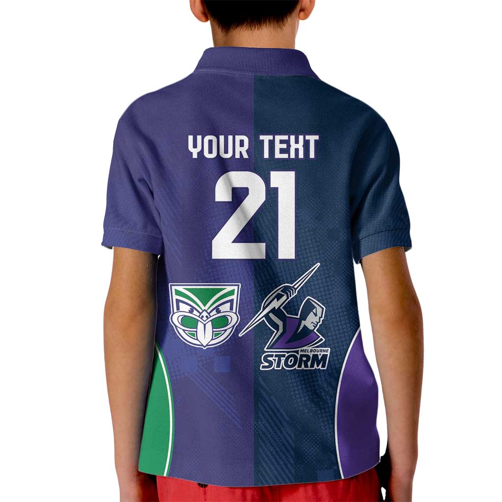 Custom Warriors-Storm Kid Polo Shirt Together Sporty Style