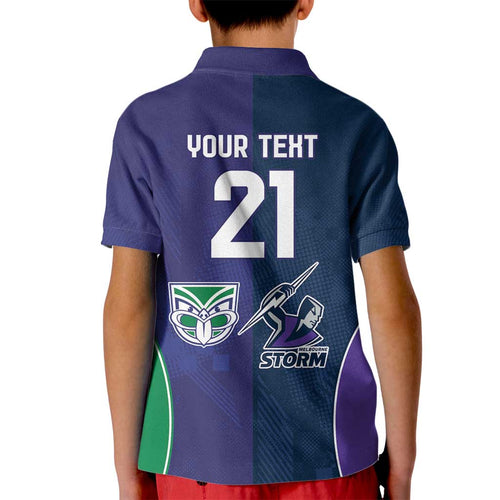 Custom Warriors-Storm Kid Polo Shirt Together Sporty Style