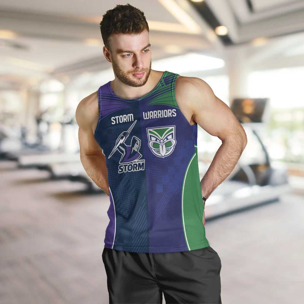 Custom Warriors-Storm Men Tank Top Together Sporty Style