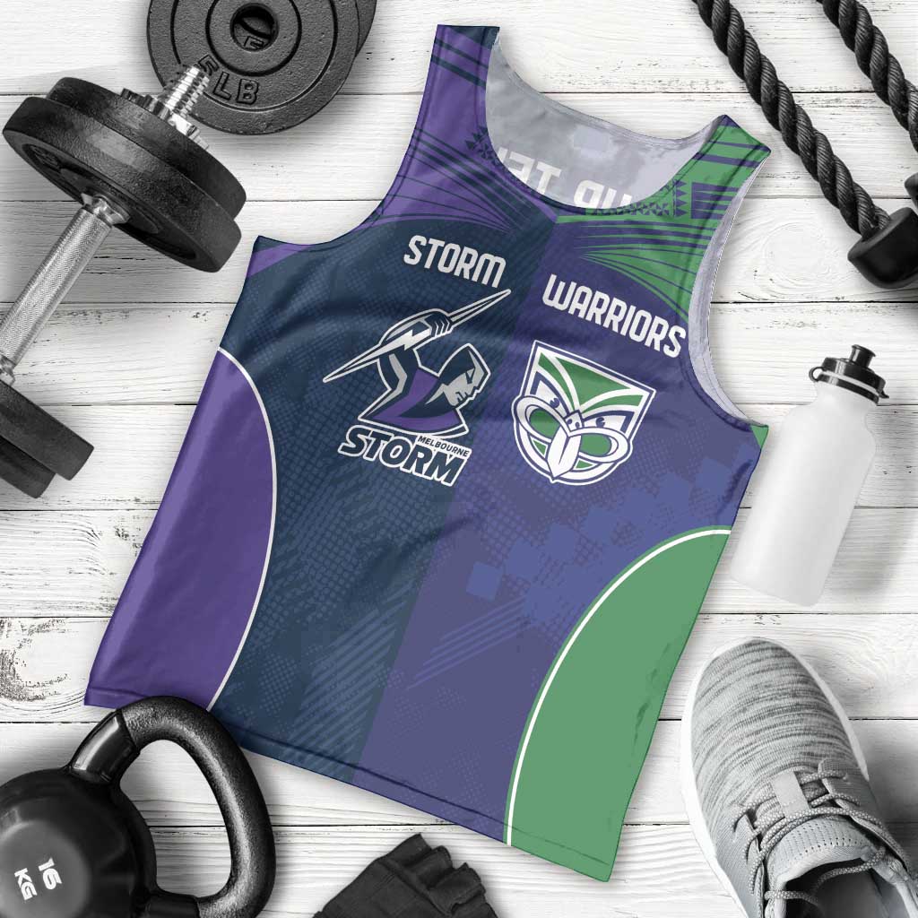 Custom Warriors-Storm Men Tank Top Together Sporty Style