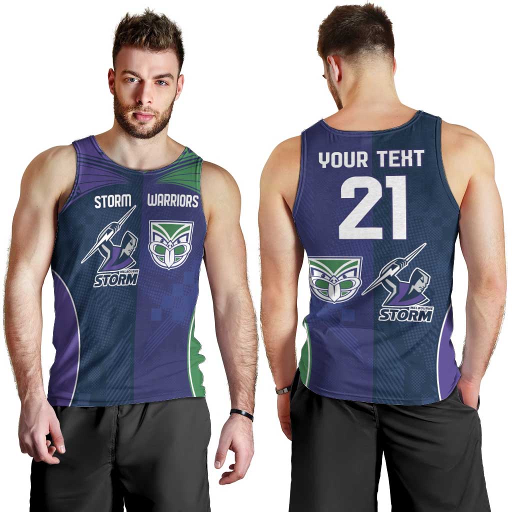 Custom Warriors-Storm Men Tank Top Together Sporty Style