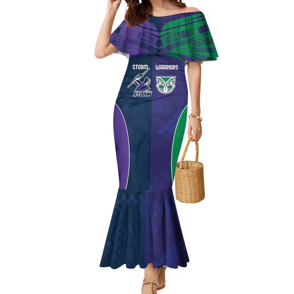 Custom Warriors-Storm Mermaid Dress Together Sporty Style