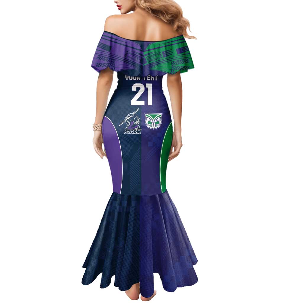Custom Warriors-Storm Mermaid Dress Together Sporty Style