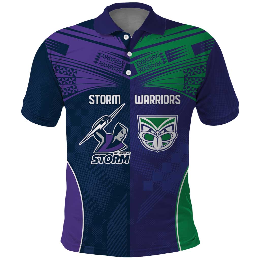 Custom Warriors-Storm Polo Shirt Together Sporty Style
