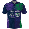 Custom Warriors-Storm Polo Shirt Together Sporty Style