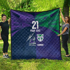 Custom Warriors-Storm Quilt Together Sporty Style