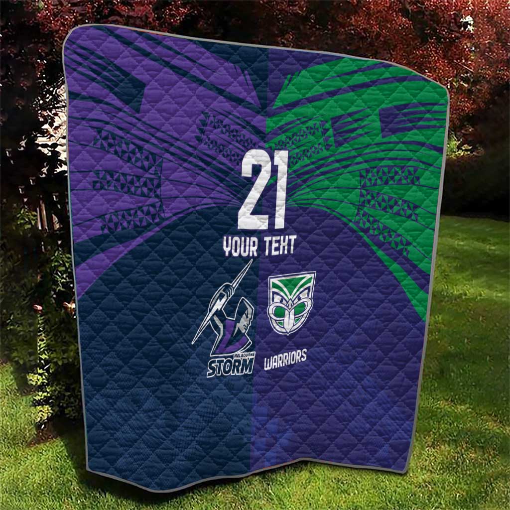 Custom Warriors-Storm Quilt Together Sporty Style