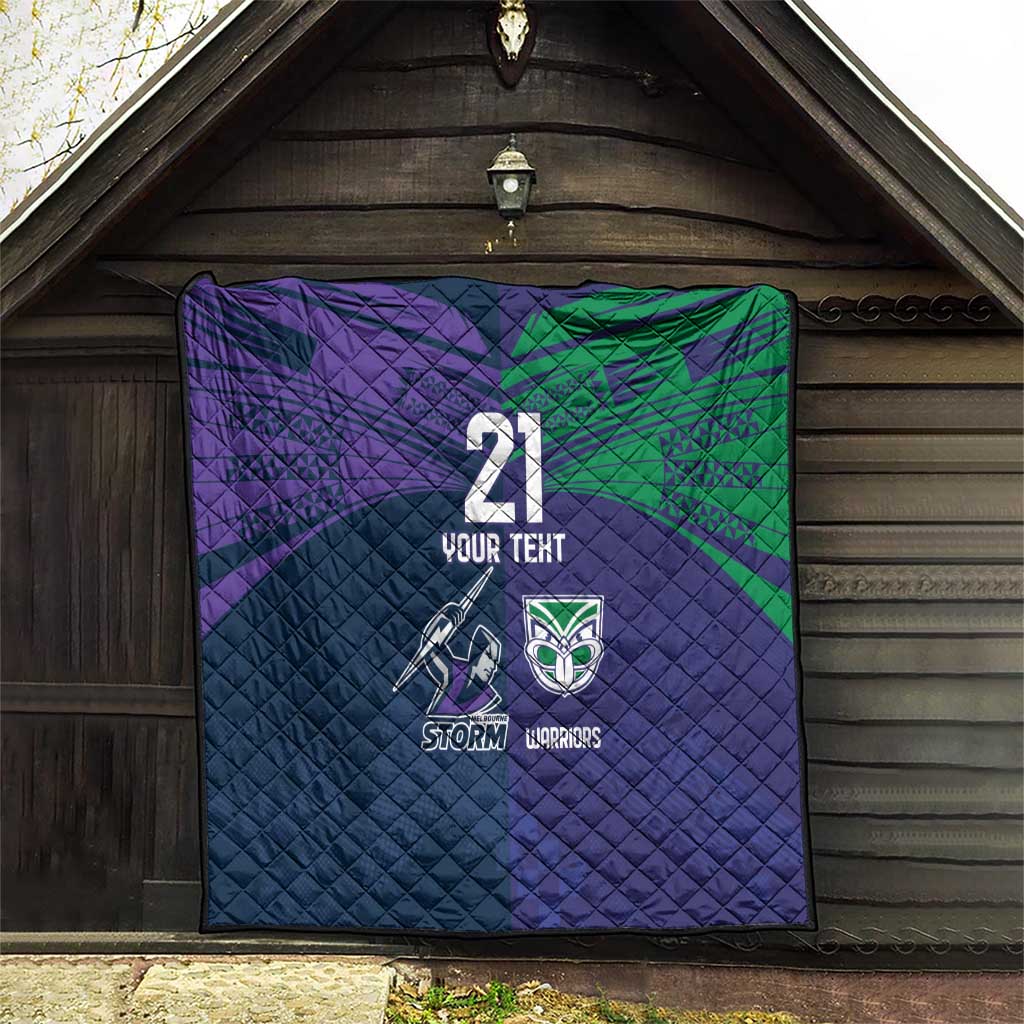 Custom Warriors-Storm Quilt Together Sporty Style