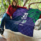 Custom Warriors-Storm Quilt Together Sporty Style