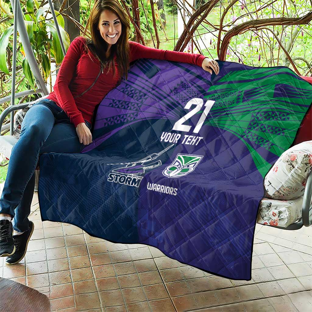 Custom Warriors-Storm Quilt Together Sporty Style