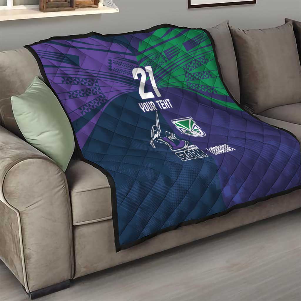 Custom Warriors-Storm Quilt Together Sporty Style