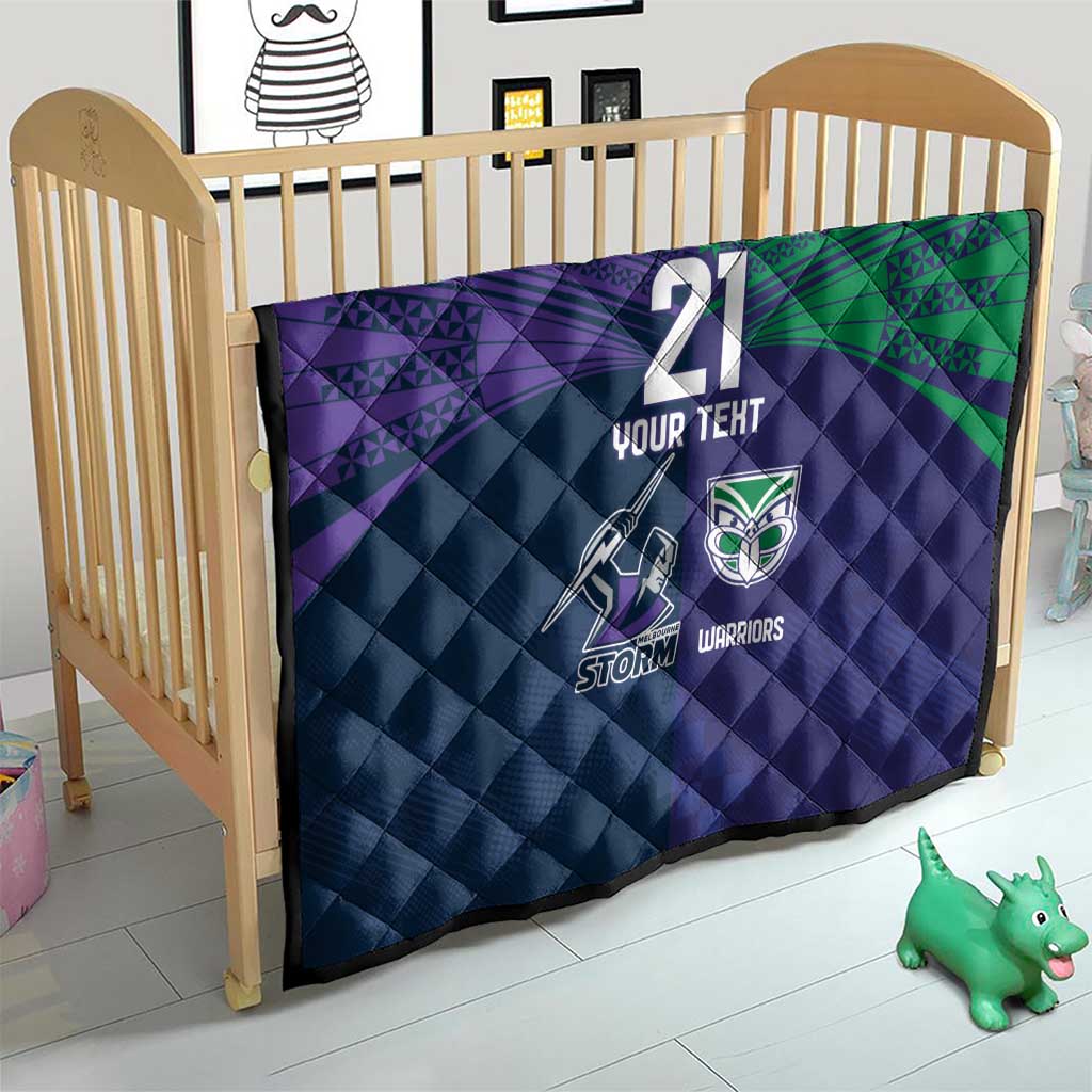 Custom Warriors-Storm Quilt Together Sporty Style