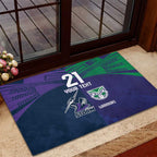 Custom Warriors-Storm Rubber Doormat Together Sporty Style