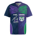 Custom Warriors-Storm Rugby Jersey Together Sporty Style