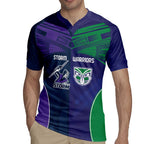 Custom Warriors-Storm Rugby Jersey Together Sporty Style