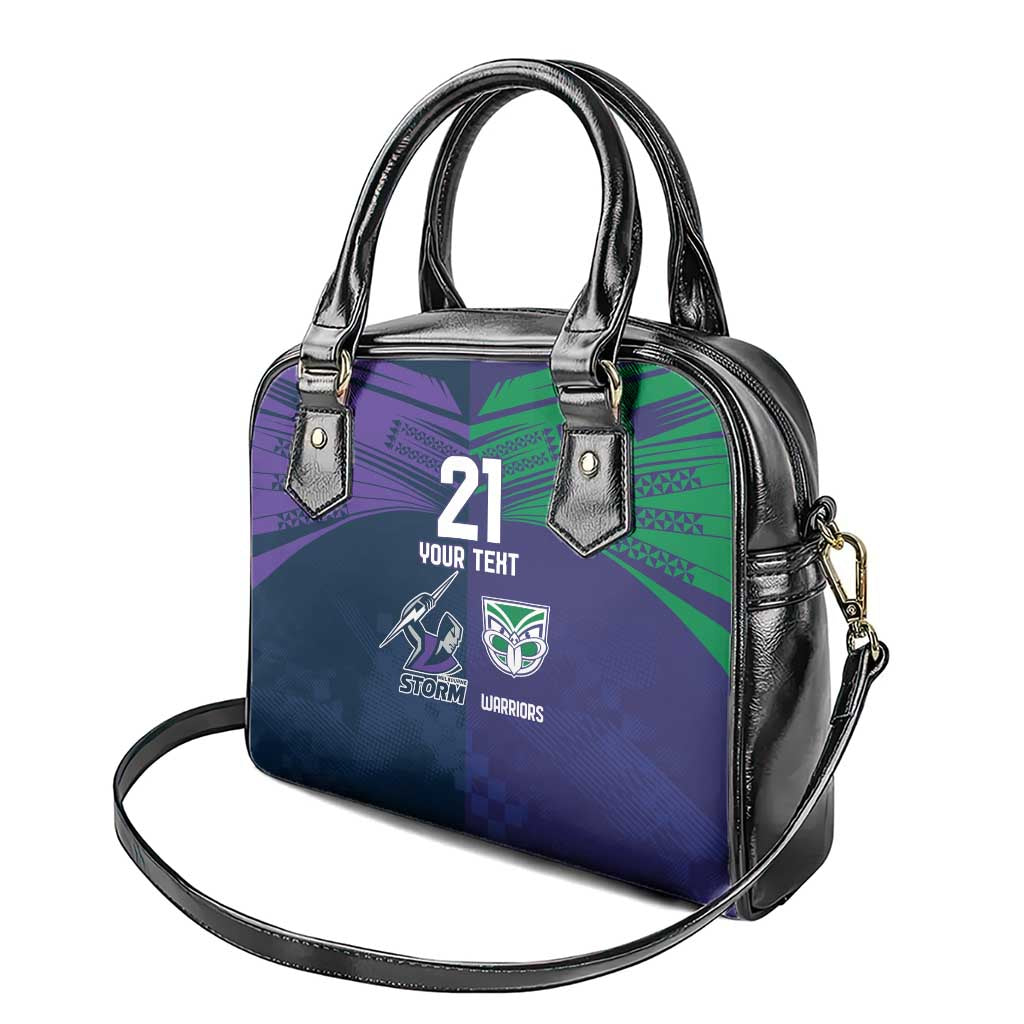 Custom Warriors-Storm Shoulder Handbag Together Sporty Style