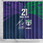 Custom Warriors-Storm Shower Curtain Together Sporty Style