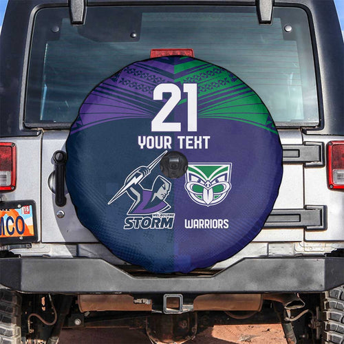 Custom Warriors-Storm Spare Tire Cover Together Sporty Style