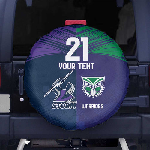 Custom Warriors-Storm Spare Tire Cover Together Sporty Style