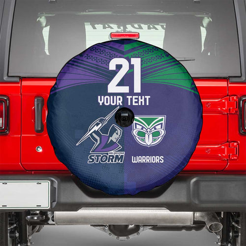 Custom Warriors-Storm Spare Tire Cover Together Sporty Style
