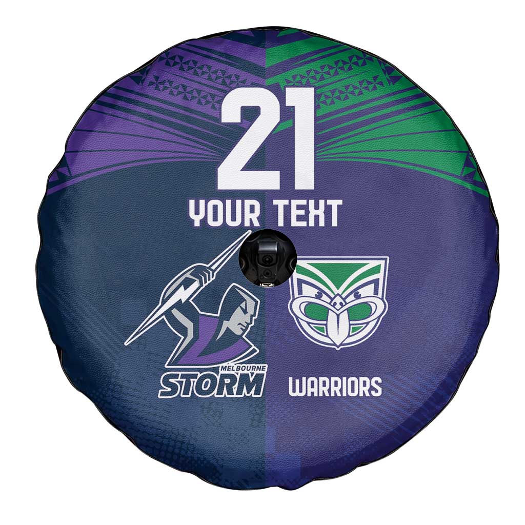 Custom Warriors-Storm Spare Tire Cover Together Sporty Style